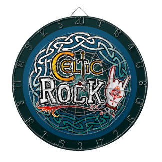 Celtic rock dartboard