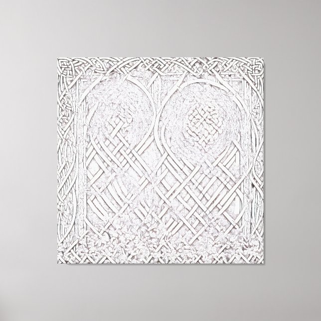 Celtic Rose A Canvas Print (Front)