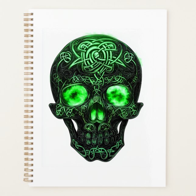 Celtic Rune Skull Planner (Front)