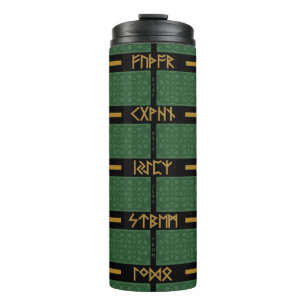 Celtic Runes 1 Thermal Tumbler