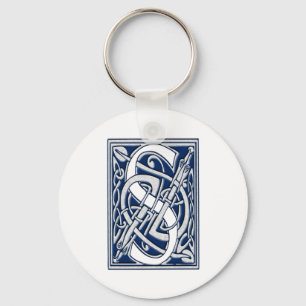 Celtic S Monogram Key Ring