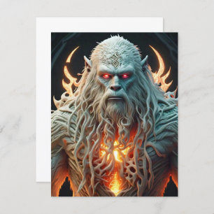 Celtic Sasquatch Enclosure Card