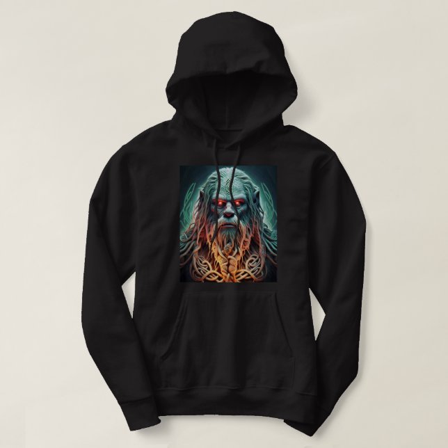 Celtic Sasquatch Hoodie (Design Front)