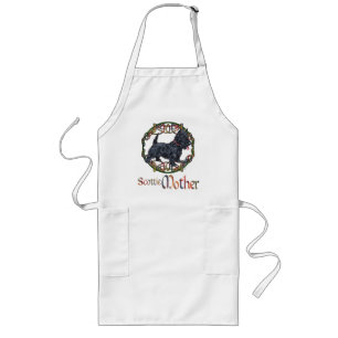 Celtic Scottish Terrier Mother Long Apron