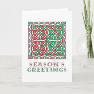 Celtic Season's Greetings Card