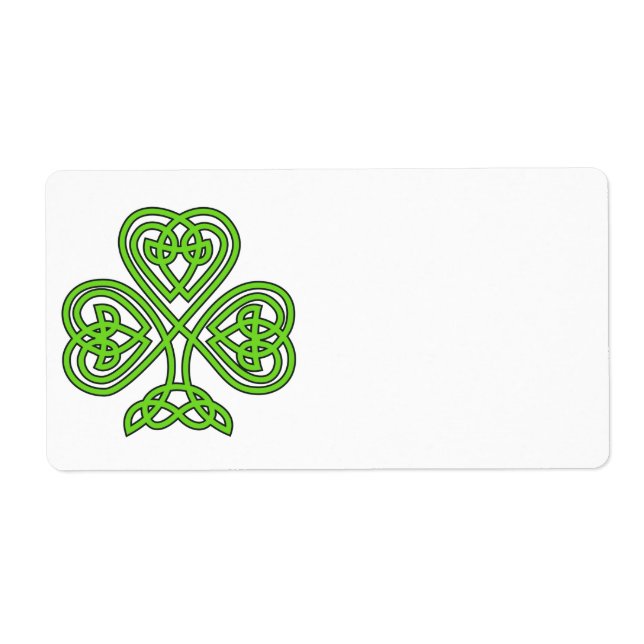 Celtic Shamrock Design (Front)