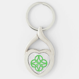 Celtic Shamrock Key Ring