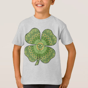 Celtic Shamrock Kid's and Baby Light Shirt