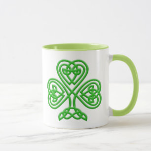 Celtic Shamrock Mug