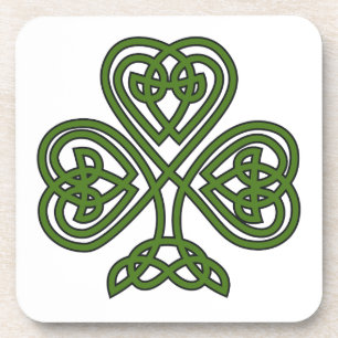 Celtic Shamrock - St Patricks Day Coaster