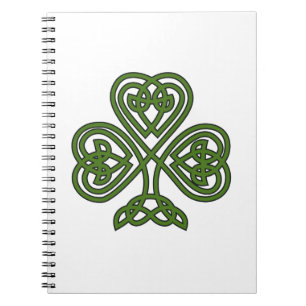 Celtic Shamrock - St Patricks Day Notebook