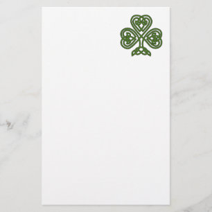 Celtic Shamrock - St Patricks Day Stationery