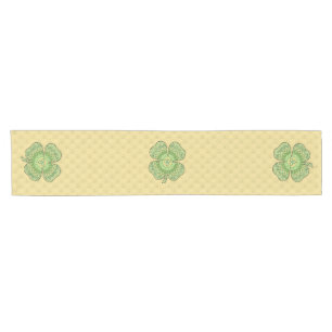 Celtic Shamrock Table Runner