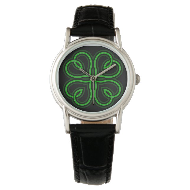 Celtic Shamrock Watch (Front)