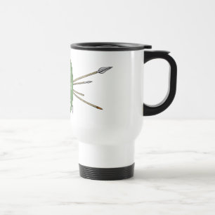 Celtic Shield and Spears Travel Mug