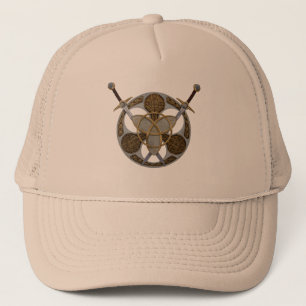 Celtic Shield and Swords Trucker Hat