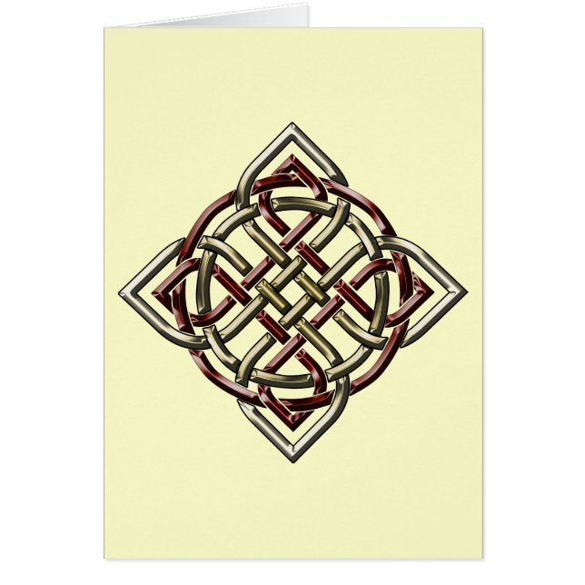 Celtic Shield Knot Card (Front)