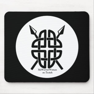 Celtic Shield,  MeWarriorWoman on Twitch  Mouse Mat