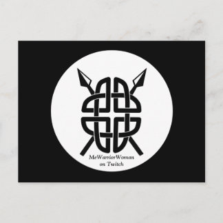 Celtic Shield,  MeWarriorWoman on Twitch  Postcard