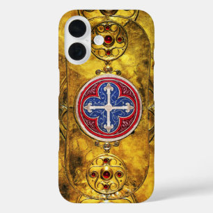 CELTIC SHIELD WITH  CONSECRATION CROSS iPhone 16 CASE