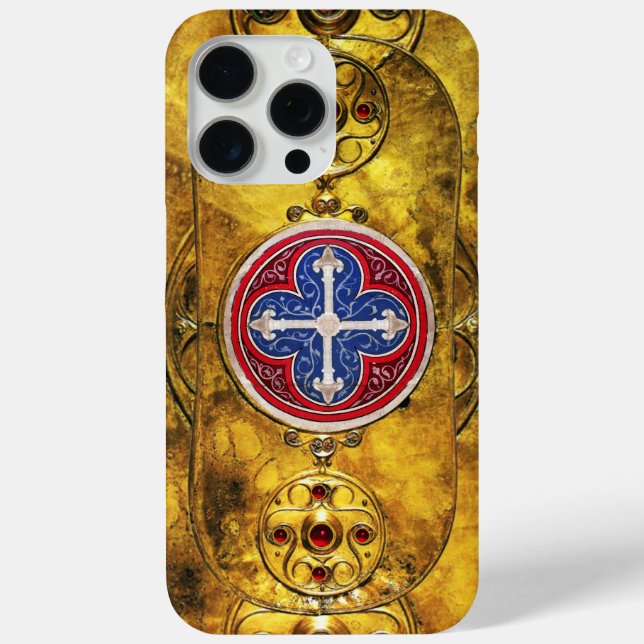 CELTIC SHIELD WITH  CONSECRATION CROSS Case-Mate iPhone CASE (Back)