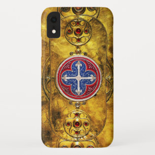 CELTIC SHIELD WITH  CONSECRATION CROSS iPhone XR CASE
