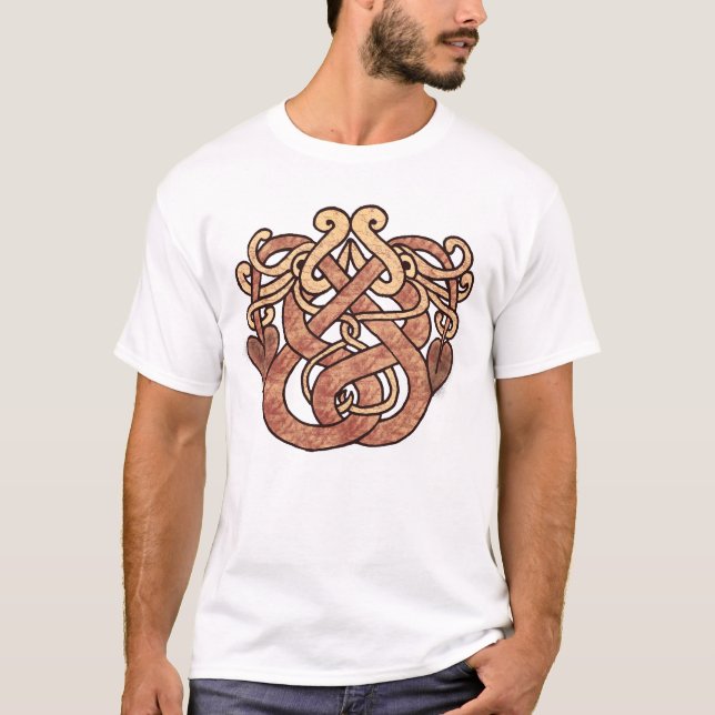 Celtic Snakes T-Shirt (Front)