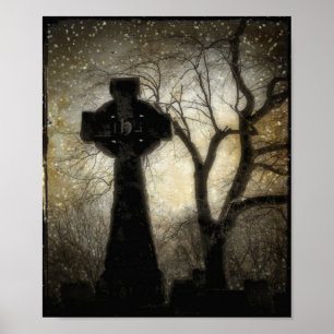 Celtic Snow Poster