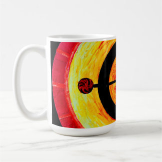 Celtic solar symbol coffee mug