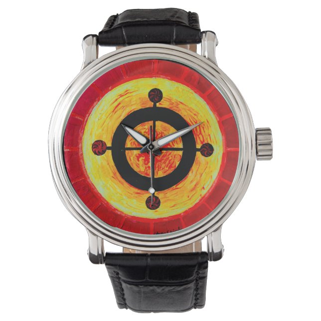 Celtic solar symbol watch (Front)