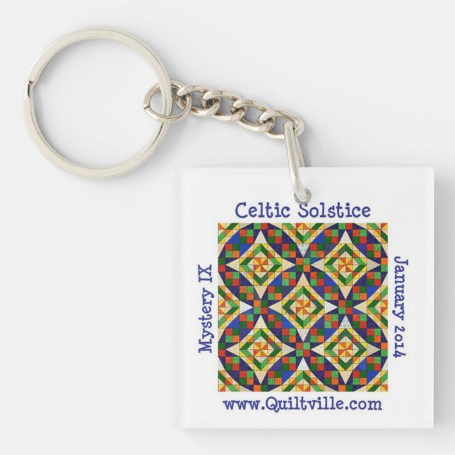 Celtic Solstice keychain (Front)