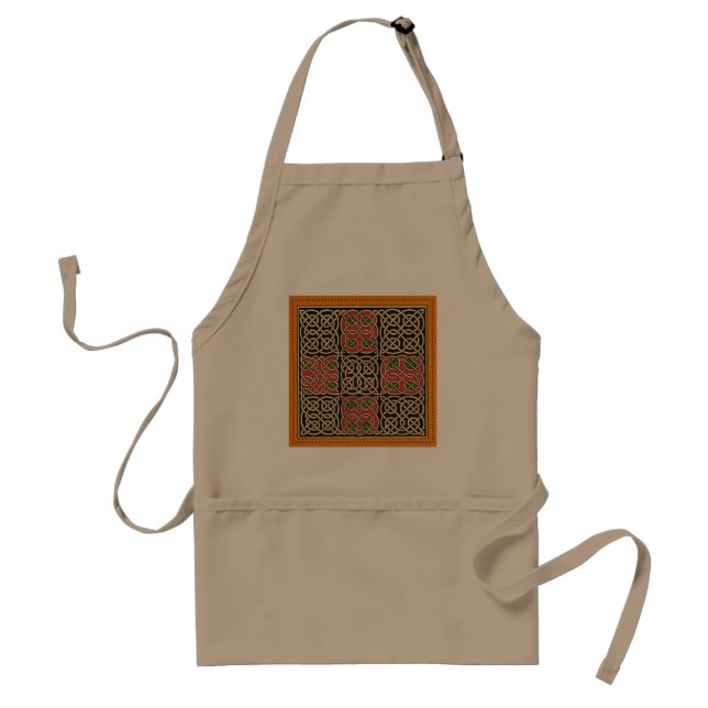Celtic Spiral Design - Apron (Front)