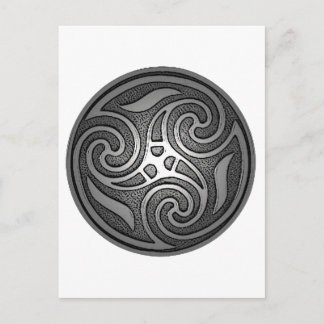 Celtic Spiral Postcard