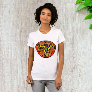 Celtic Spiral Womens T-Shirt