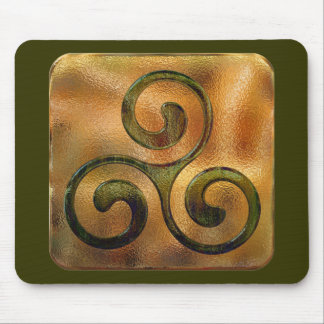 celtic spirals mouse mat