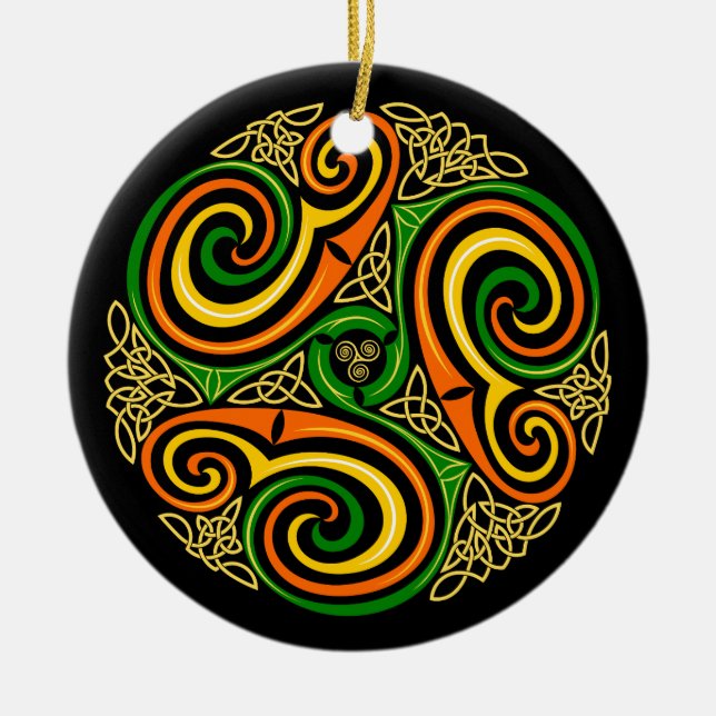 celtic spirals ornament (Front)