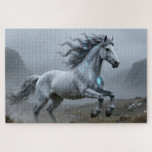Celtic Spirit Animal Horse Jigsaw Puzzle