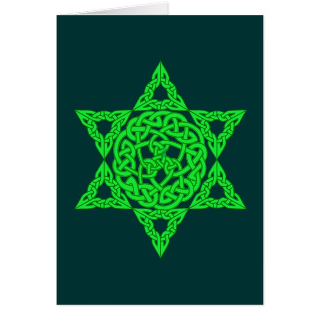 Celtic Star of David Cards (Front)