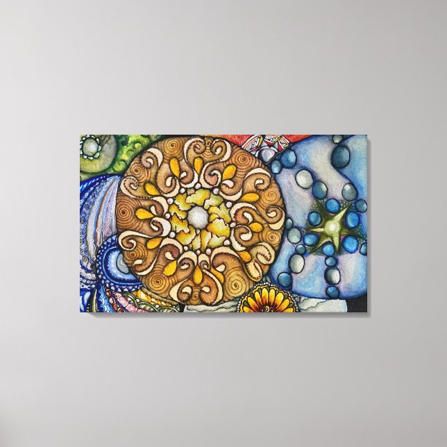 Celtic Stones Canvas Print (Front)