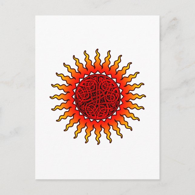 Celtic Sun 1 Postcards (Front)
