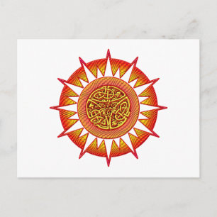 Celtic Sun 3 Postcard