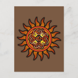 Celtic Sun 4 Postcard
