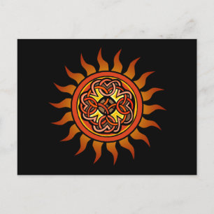 Celtic Sun 4 Postcard