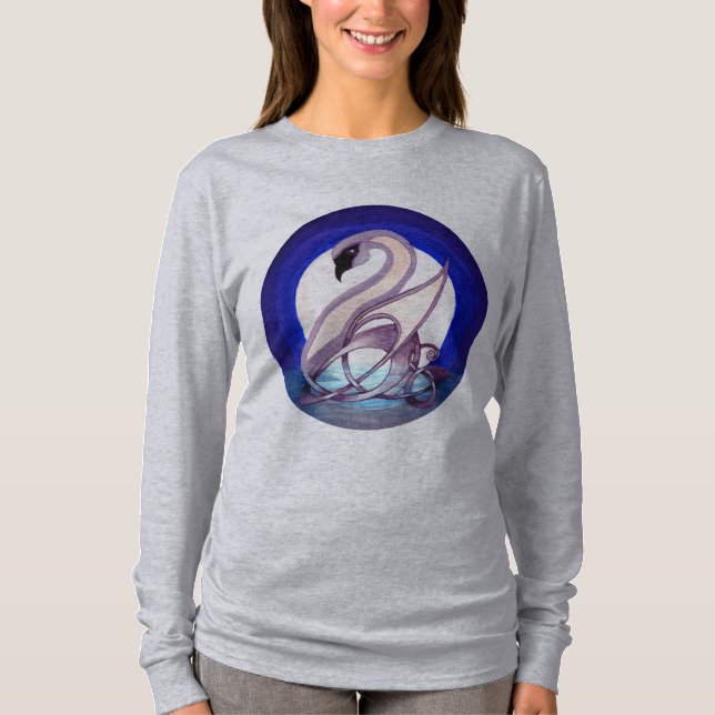 Celtic Swan T-Shirt (Front)