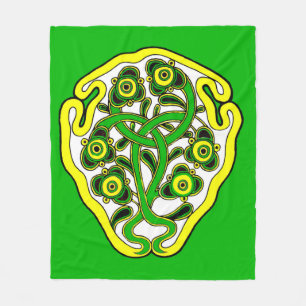 Celtic symbol fleece blanket