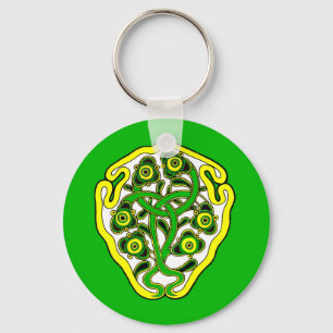 Celtic symbol key ring
