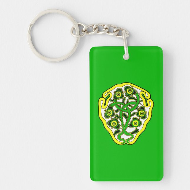 Celtic symbol key ring (Front)