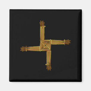 Celtic Symbols Brigid's Cross Celtic Knot Irish Sy Magnet