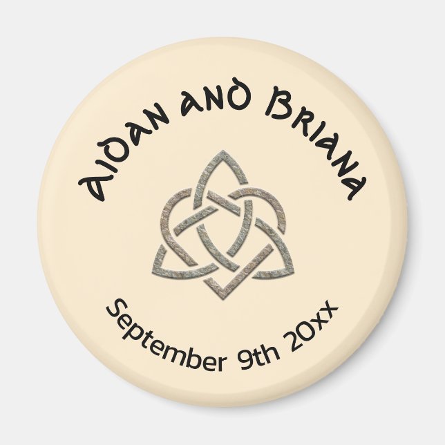 Celtic symbols magnet (Front)