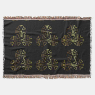 Celtic Symbols Of Life Throw Blanket